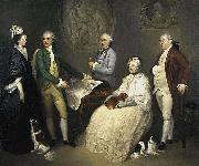 Portrait of James Byres of Tonley and his family